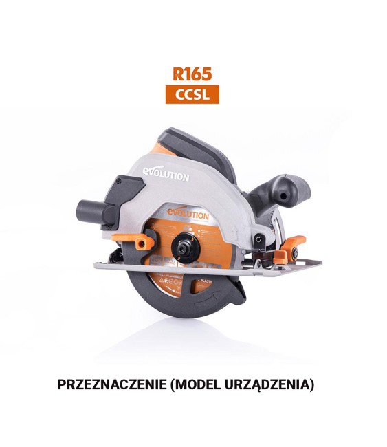 Piła widiowa TCT wielozadaniowa Evolution RAGE 165mm 18z do pilarek