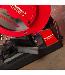 Przecinarka do cięcia stali tarczami z uzębieniem z węglika spiekanego Rotabroach Element14 355mm