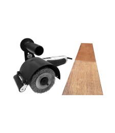Przystawka GS15-00 GLOB SYSTEM do szczotkowania powierzchni płaskich drewnianych i stalowych z rolką prowadzącą