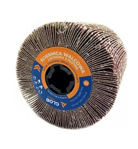 Ściernica walcowa listkowa Glob Tools z płótna 100x100x19mm Satyniarka