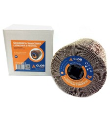 Ściernica walcowa listkowa Glob Tools z płótna 100x100x19mm Satyniarka
