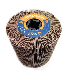Ściernica walcowa listkowa Glob Tools z płótna 100x100x19mm Satyniarka
