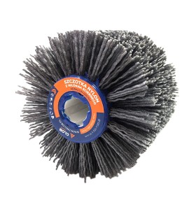 Szczotka do postarzania drewna Glob Tools z włókna ściernego 120x100x19mm Nylon