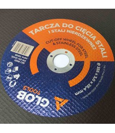 Tarcza tnąca do stali GLOB TOOLS 355x3,0x25,4mm