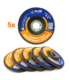 Tarcza listkowa lamelkowa GLOB TOOLS T29 ∅ 125mm / 72 listki standard