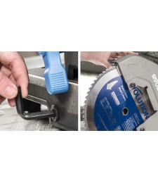 Przecinarka do cięcia stali Evolution Power Tools S355CPS z tarczą do stali 355mm/66z + stolik Heavy Duty