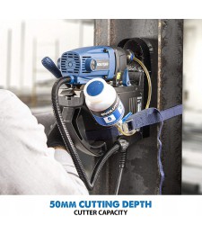 Wiertarka ze stopą magnetyczną Evolution S28 MAG Heavy Duty + zbieracz wiórów Glob Tools 390mm