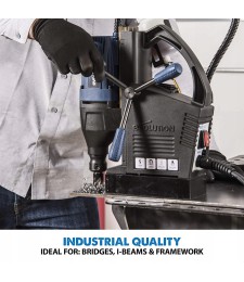 Wiertarka ze stopą magnetyczną Evolution S28 MAG Heavy Duty + zbieracz wiórów Glob Tools 390mm
