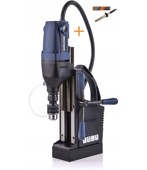 Wiertarka ze stopą magnetyczną Evolution S28 MAG Heavy Duty + zbieracz wiórów Glob Tools 390mm