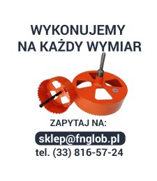 Otwornica (piła otworowa) bi-metaliczna GLOB PREMIUM IN SITU