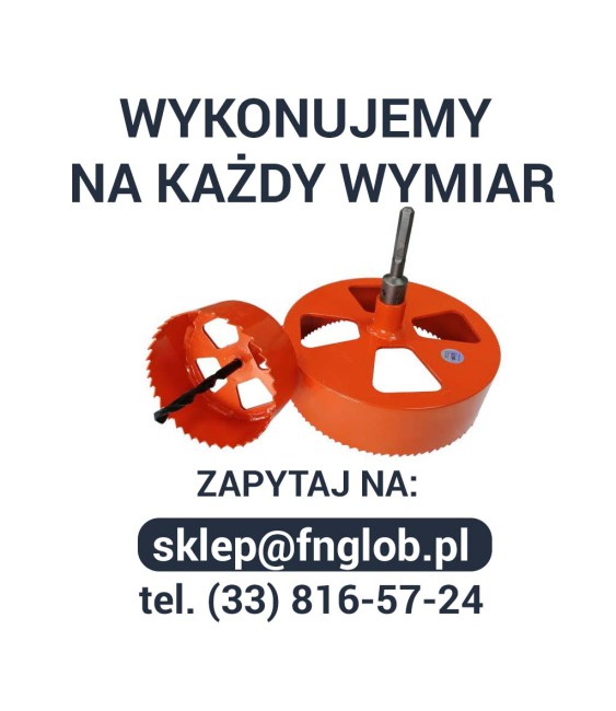 Otwornica (piła otworowa) bi-metaliczna GLOB PREMIUM IN SITU