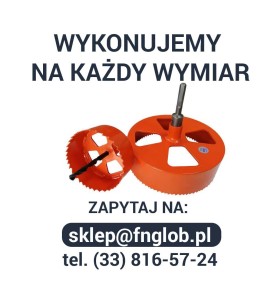 Otwornica (piła otworowa) bi-metaliczna GLOB PREMIUM IN SITU