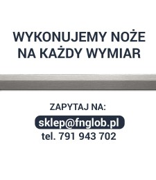 Nóż taśmowy CNC gładki