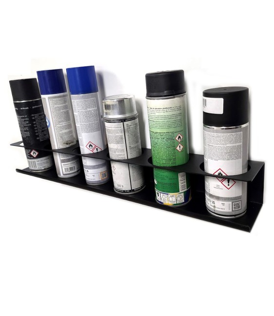 Wieszak ścienny GLOB TOOLS na farby w sprayu na 6 sztuk