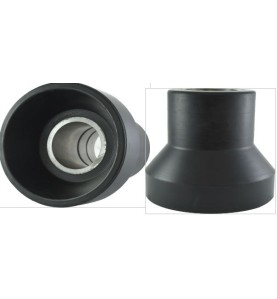 Rolka metalowo-gumowa 100x154mm
