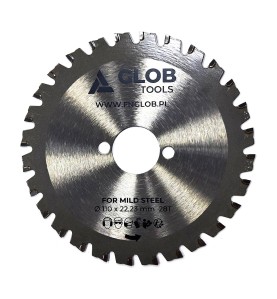 Piła tarczowa GLOB TOOLS TCT 110x22,23mm 28z do prętów zbrojeniowych