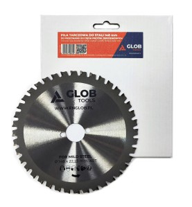 Piła tarczowa GLOB TOOLS TCT 148x22,23mm 40z do prętów zbrojeniowych