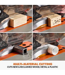 Wielozadaniowa piła stołowa Evolution R255TBL+ z tarczą 255mm/ + STÓŁ na kołach28z