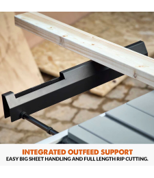 Wielozadaniowa piła stołowa Evolution R255TBL+ z tarczą 255mm/ + STÓŁ na kołach28z