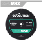 Piła tarczowa do cięcia aluminium Evolution EVOMAX 355 mm Ø355 x 25,4 mm, 100 zębów TCT