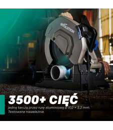 Piła tarczowa do cięcia aluminium Evolution EVOMAX 355 mm Ø355 x 25,4 mm, 100 zębów TCT