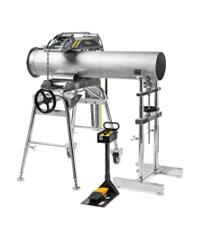 Obrotnik do rur z bezprzewodowym sterowaniem AMA Roller