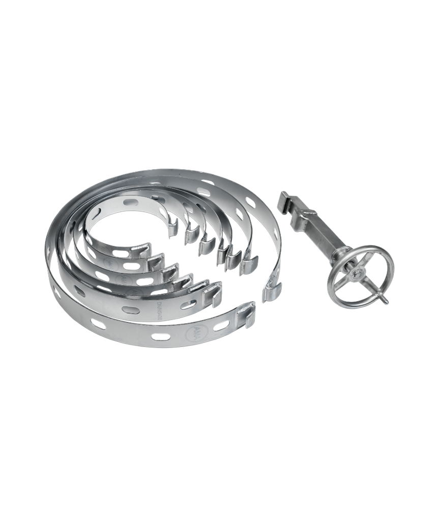 Podstawowy zestaw kołnierzy centrujących DN150-500 AMA