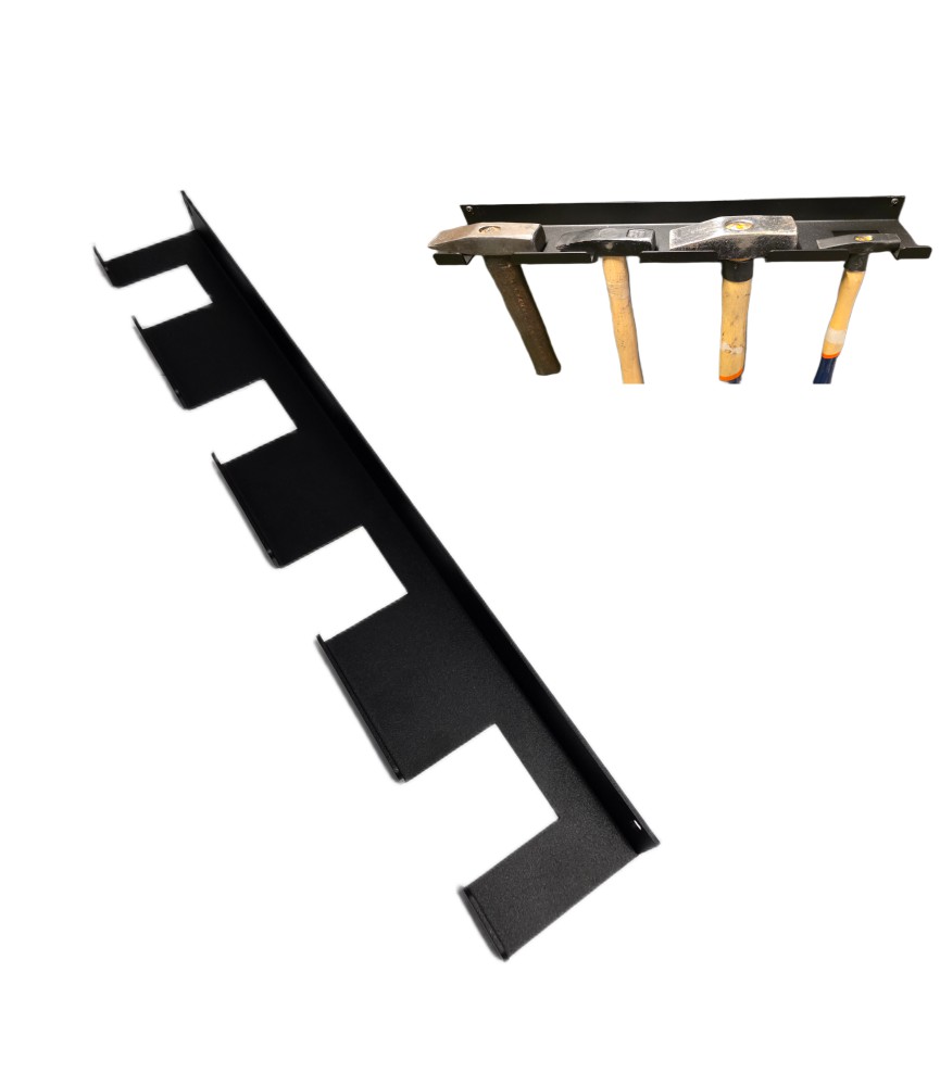 Wieszak ścienny na młotki 4 sztukowy