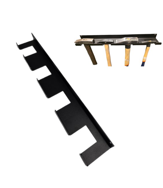 Wieszak ścienny na młotki 4 sztukowy