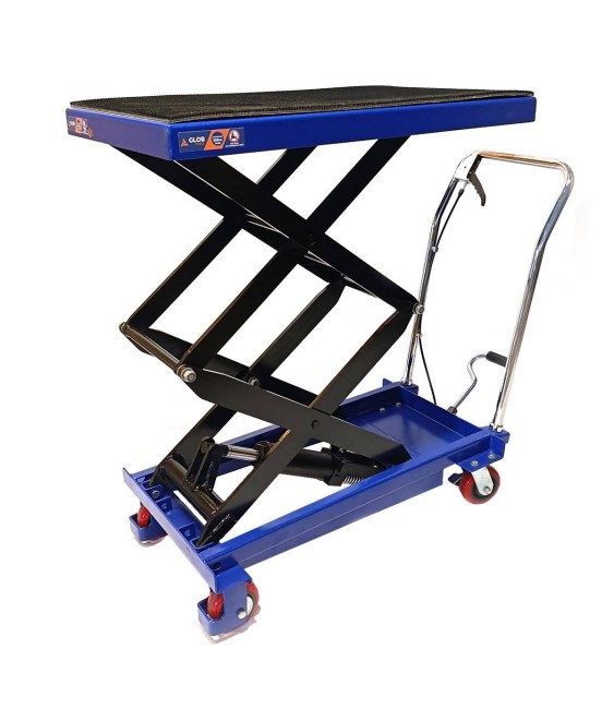 Wózek towarowy nożycowy hydrauliczny GLOB – udźwig 350 kg