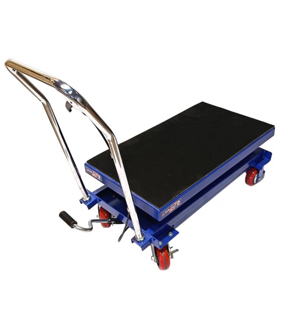 Wózek towarowy nożycowy hydrauliczny GLOB – udźwig 350 kg