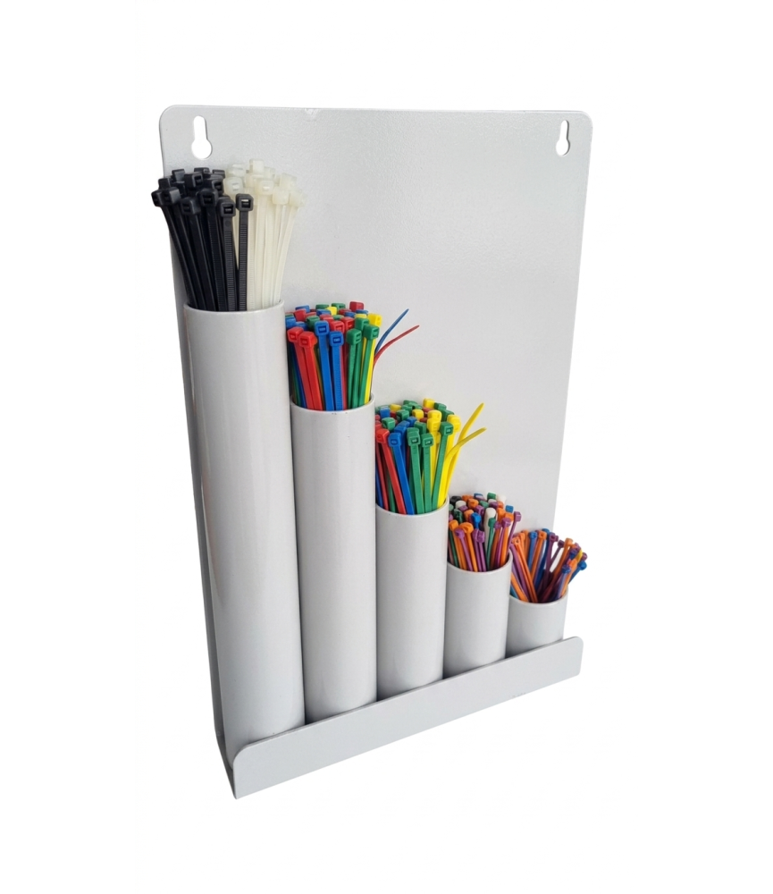 Pojemnik na opaski zaciskowe trytytki metalowy GLOB