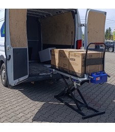 Elektryczny Wózek Podnośnikowy Nożycowy – Do załadunku małych i średnich samochodów dostawczych