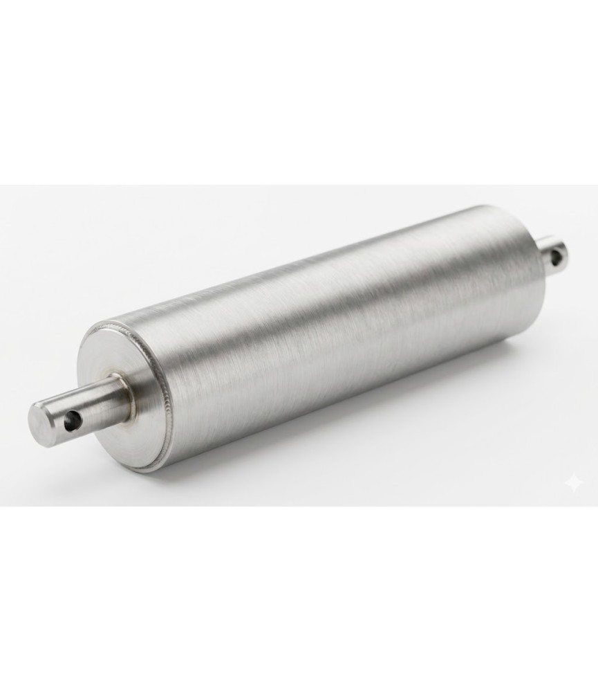 Krążnik gładki fi 108/30x600/735 otwór M12x1,75 ocynk CON