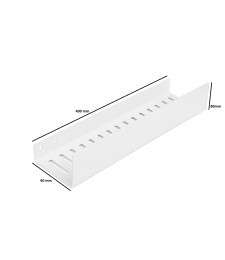 Półka łazienkowa biała GLOB TOOLS GT-U-41-1