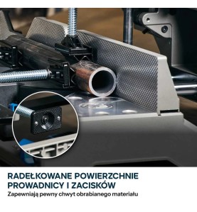 Ukośnica do stali Evolution S355MCS-G2 z tarczą EVOMAX Cermet 355 mm