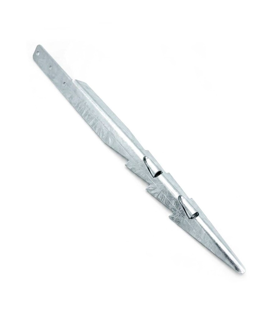 Kotwa metalowa do słupków belek drewnianych GLOB-TOOLS GT-U-45