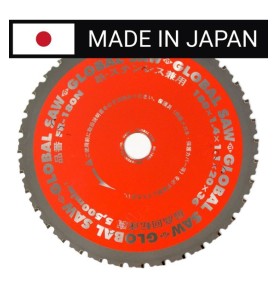 Piła tarczowa do cięcia stali GLOBAL SAW 180 x 1.4/1.1 x 20mm / 36z CERMET JAPAN