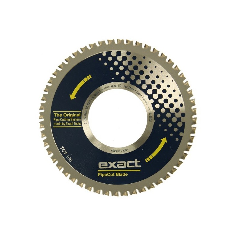 Piła widiowa TCT do cięcia stali Exact 165 mm Piła widiowa TCT do cięcia stali Exact 165 mm