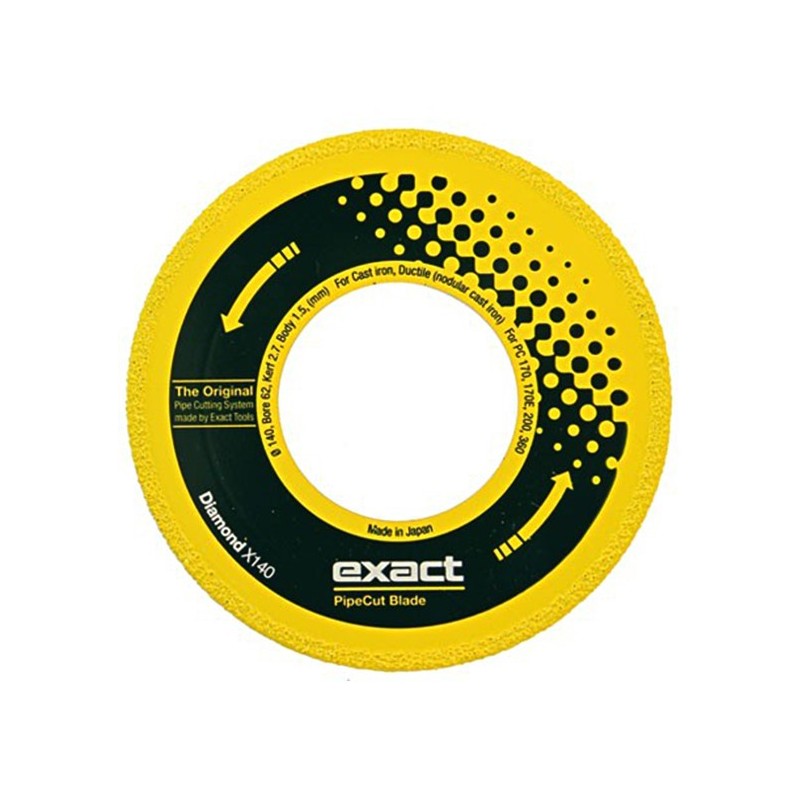 Piła diamentowa do cięcia żeliwa Exact DIAMOND X140 mm