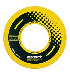 Piła diamentowa do cięcia żeliwa Exact DIAMOND X140 mm