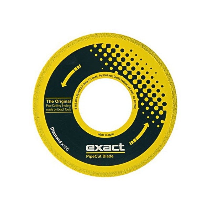 Piła diamentowa do cięcia żeliwa Exact DIAMOND X165 mm