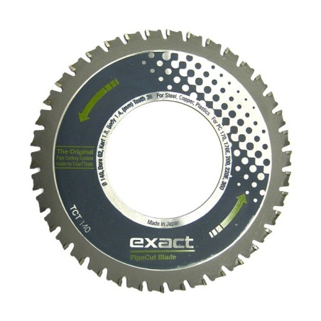 Piła widiowa TCT do cięcia stali Exact 140 mm / 38z