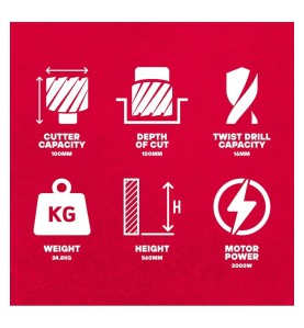 Wiertarka ze stopą magnetyczną Rotabroach ELEMENT 100