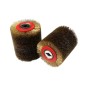 Szczotka druciana do postarzania drewna z drutu mosiądzowanego do szczotkarki MAKITA 100x120x13.5 mm Szczotka druciana do postarzania drewna z drutu mosiądzowanego do szczotkarki MAKITA 100x120x13.5 mm