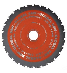 Piła tarczowa do cięcia stali GLOBAL SAW 135 x 1.2/1.0 x 20mm / 26z CERMET JAPAN