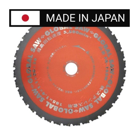Piła tarczowa do cięcia stali GLOBAL SAW 185 x 1.4/1.1 x 20mm / 36z CERMET JAPAN