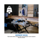 Stojak na kółkach Evolution z systemem Powerlift Assist do przecinarek tarczowych (S355MCS, S355CPS, R355CPS)