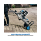 Stojak na kółkach Evolution z systemem Powerlift Assist do przecinarek tarczowych (S355MCS, S355CPS, R355CPS)