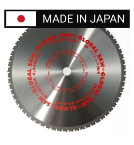 Piła tarczowa do cięcia stali GLOBAL SAW 355 x 2.4/2.0 x 25.4mm / 64z CERMET JAPAN